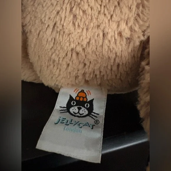 Jellycat Bashful Toffee Puppy Size Medium - Picture 11 of 17